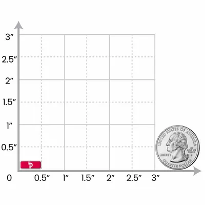 0.50 inch 1.5 cm - Imprint Now - UK