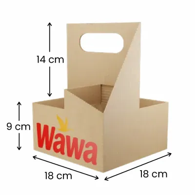 4 Cup Carrier 4 Cup Carrier - Imprint Now - UK