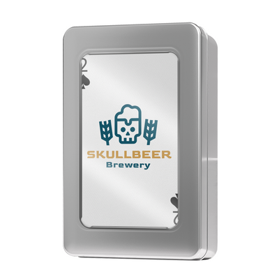 Silver Window Tin Box