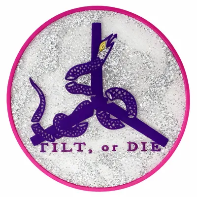 Silver Glitter PVC - Imprint Now - UK