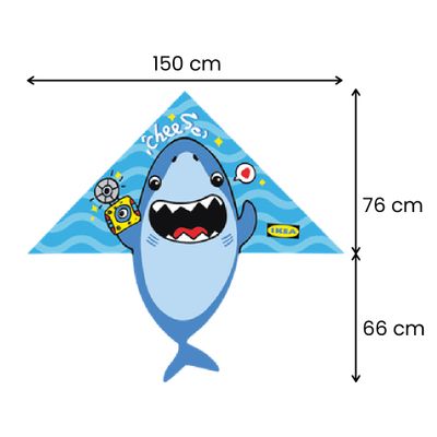 76cm L x 150cm W (66cm Tail Length)