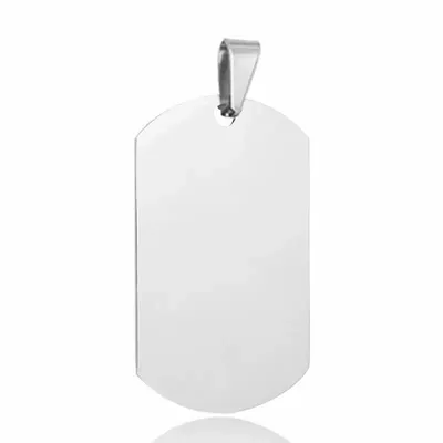 Dog tag: 1 in x 2 in - Imprint Now - UK