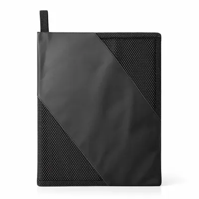 A folded black and purple towel displaying the text 'Fully Customise your Towels' suggests options for personalised towels.