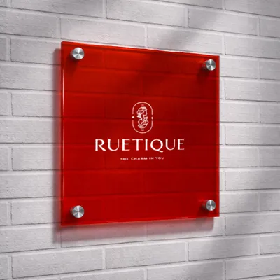 Transparent Red - Imprint Now - UK