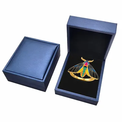 Blue PU Box - Imprint Now - UK