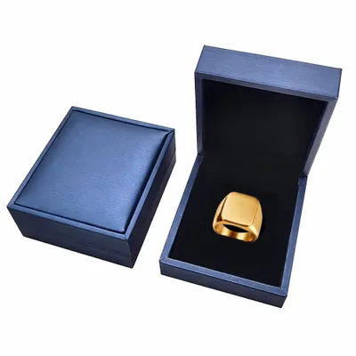 Blue PU Box - Imprint Now - UK