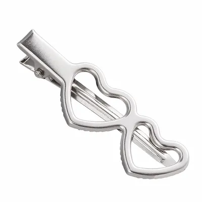 Double Heart Open Clip - Imprint Now - UK