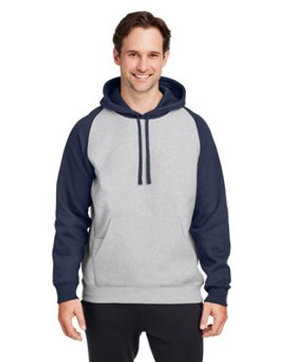 Team 365 Unisex Zone HydroSport Heavyweight Colorblock Hooded Sweatshirt