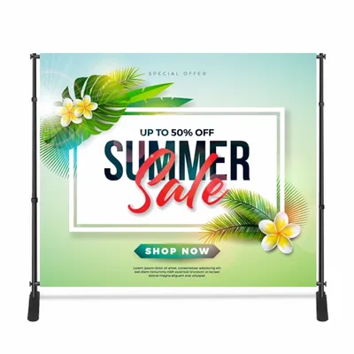Adjustable Stand Banners - Imprint Now - UK
