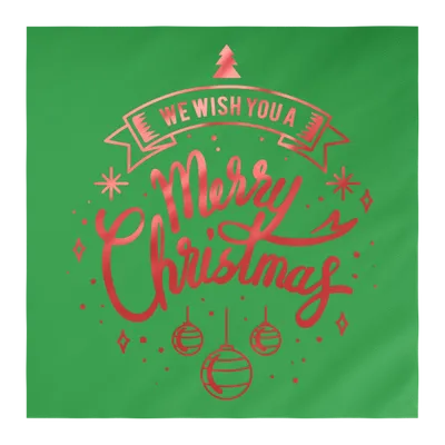 Custom Foil Stamped Luncheon Napkin - Imprint Now - UK