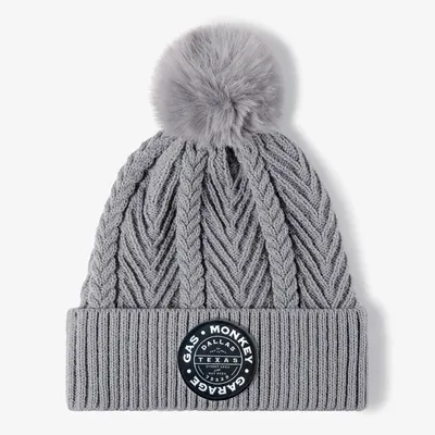 Groovy Acrylic Beanies w/ Pom - Imprint Now - UK