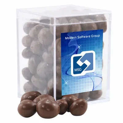 Acrylic Box with Choc Covered Peanuts - Small - Imprint Now - UK