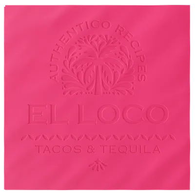 Custom Debossed Dinner Napkin - Imprint Now - UK