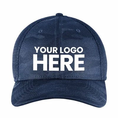 New Era Tonal Camo Stretch Tech Mesh Cap - Imprint Now - UK