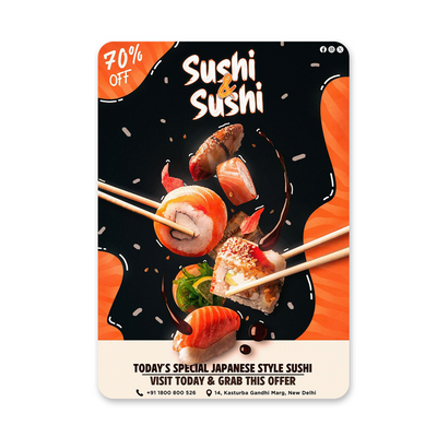 Rounded Corner Flyers