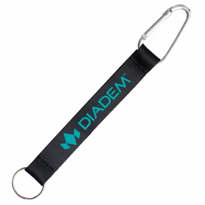 Nylon Carabiner Keychain Lanyard