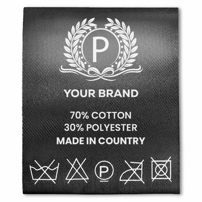 Printed Care Labels - Imprint Now - UK