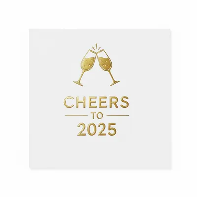 New Years Napkins - Imprint Now - UK