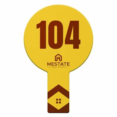 Paddle Shape Auction Paddles - Imprint Now - UK