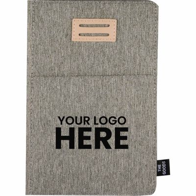 THE GOODS™ 13 cm x 18 cm Recycled Refillable Journal