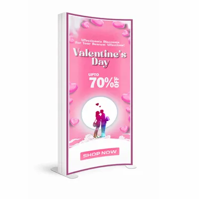 SEG Curved Lit Display - Imprint Now - UK