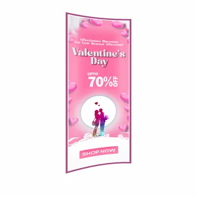 SEG Curved Lit Display Graphics - Imprint Now - UK