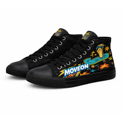 High Top Canvas Sneakers