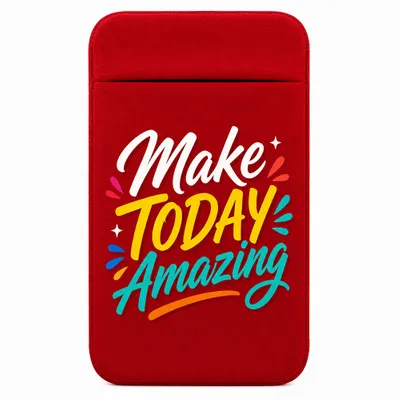 Lycra Phone Card Wallet - Imprint Now - UK