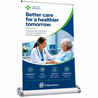 Desktop Roll Up Banner - Imprint Now - UK