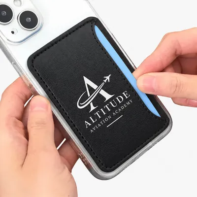 Leather Phone Wallet with Side Slit - Imprint Now - UK