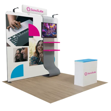 Expositores Multimedia Personalizables - Imprint Now - UK