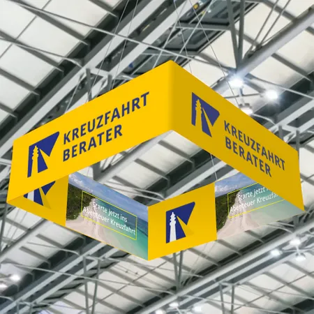 Messe-Hängeschild - Imprint Now - UK