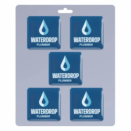 5 pack_Square Lapel Pin 1.25 inch - Imprint Now - UK