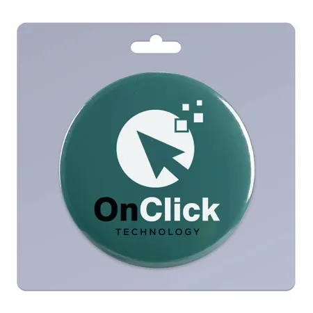 1 pack_Round Lapel Pin 4.00 inch_Plastic Pin - Imprint Now - UK