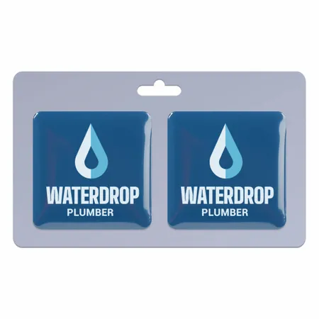 2 pack_Square Lapel Pin 1.25 inch - Imprint Now - UK