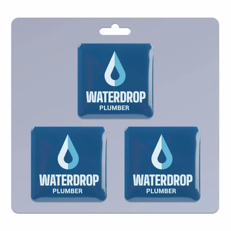 3 pack_Square Lapel Pin 1.25 inch - Imprint Now - UK