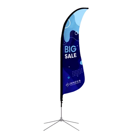 Shark Fin Flag - Imprint Now - UK