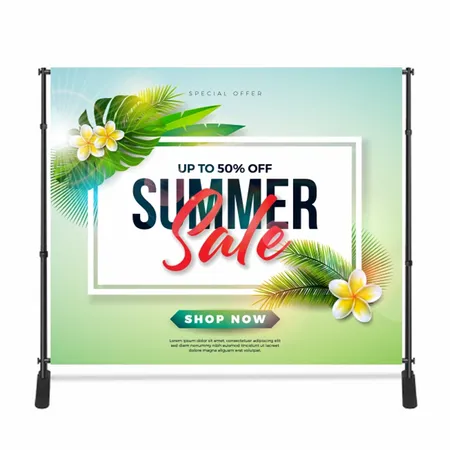 Adjustable Stand Banners - Imprint Now - UK