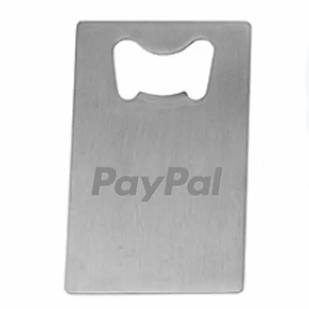 Card-shaped Bottle Opener Keychain Card-shaped Bottle Opener Keychain - Imprint Now - UK