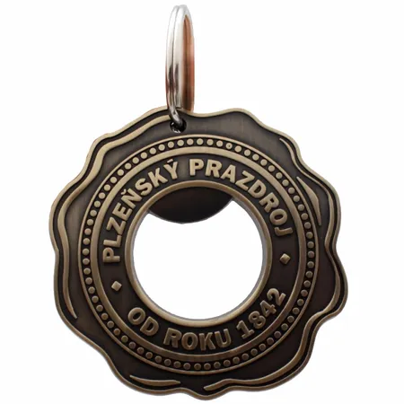 Stylish Bottle Opener Keychain Stylish Bottle Opener Keychain - Imprint Now - UK