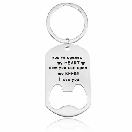 Personal Bottle Opener Keychain Personal Bottle Opener Keychain - Imprint Now - UK