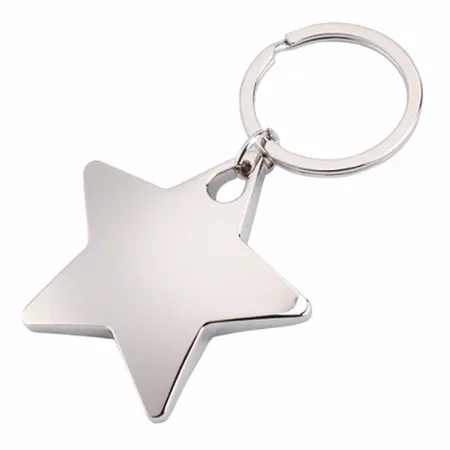 Dazzling Star Metal Keychain Dazzling Star Metal Keychain - Imprint Now - UK