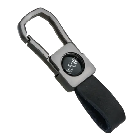 Gun Metal Caribiner Keychain Gun Metal Caribiner Keychain - Imprint Now - UK