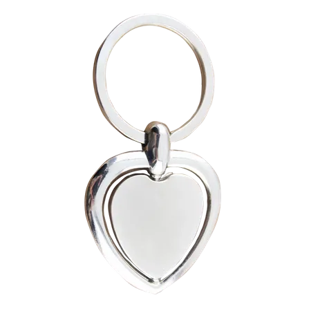 Spinning Heart Metal Keychain Spinning Heart Metal Keychain - Imprint Now - UK