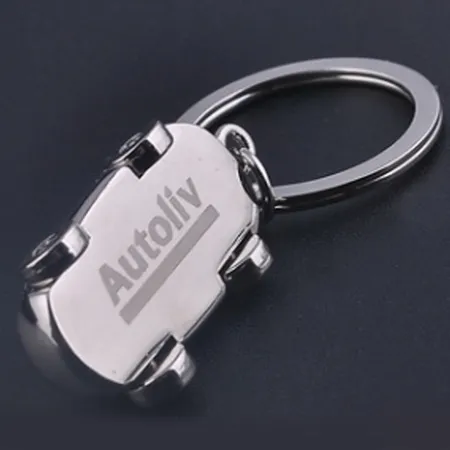 Intricate Car-shaped Metal Keychain Intricate Car-shaped Metal Keychain - Imprint Now - UK