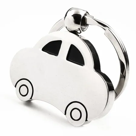 Car Shaped Metal Keychain Car Shaped Metal Keychain - Imprint Now - UK