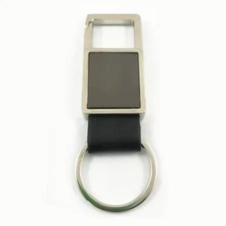 Square Caribiner Metal Keychain Square Caribiner Metal Keychain - Imprint Now - UK