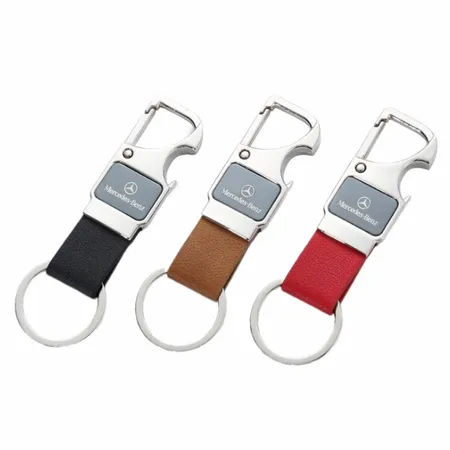 Fashion Laser Cut Leather Keychain Fashion Laser Cut Leather Keychain - Imprint Now - UK