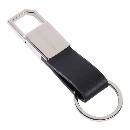 Sturdy Ring Leather Keychain Sturdy Ring Leather Keychain - Imprint Now - UK