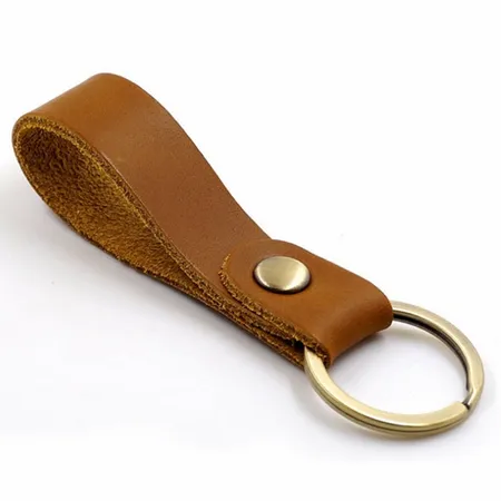 Suave Leather Keychain Suave Leather Keychain - Imprint Now - UK